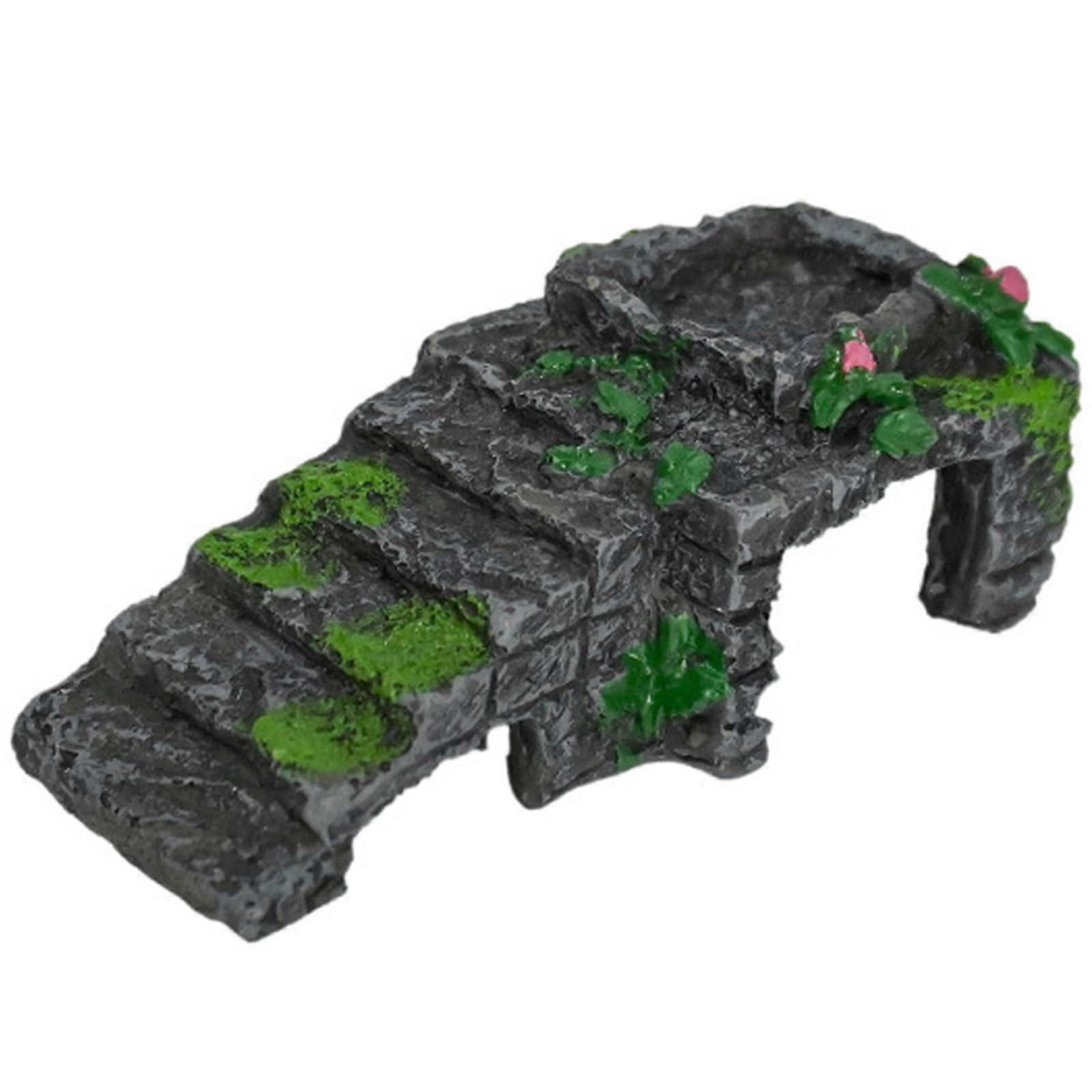 Realistic Cave Aquarium Decoration For Turtle Tanks, Fish Tanks, And Terrariums With Shelter Cave Ramp Hide For Reptiles