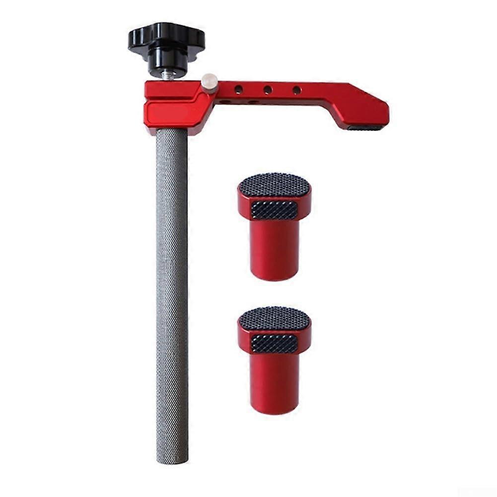 Quick Positioning Clamp For Woodworking, Aluminum, Adjustable Jaw, Stabilizes Workbenches And Desktops, Fits Benches (A)