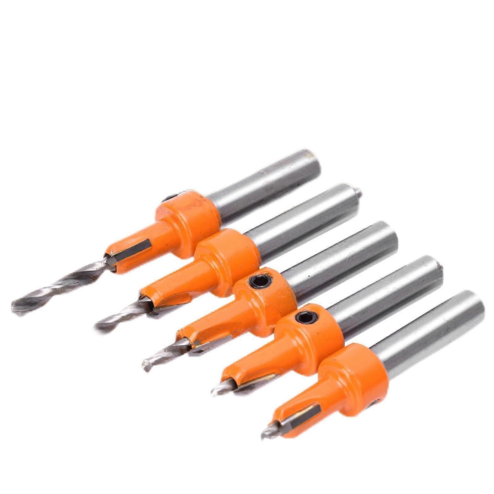 quality YG8 alloy countersink drill bit for woodworking and carpentry Pack of 5 Rust and oxidation resistant