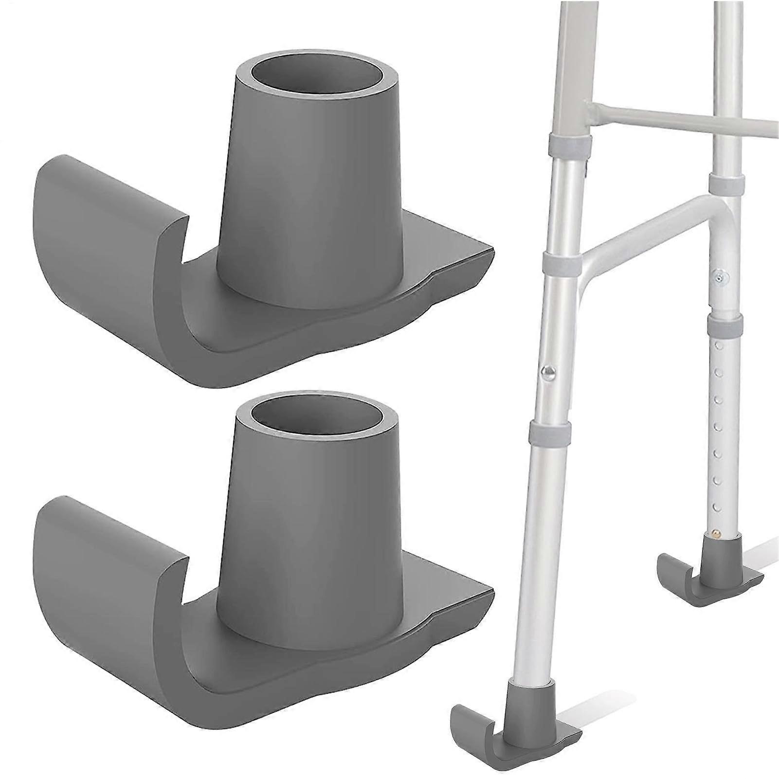 Walker Glides - Anti-Slip Under-Ski, Durable Foot Gliders, 2-Piece Non-Slip Glide Set, Replacement Skis for Walkers