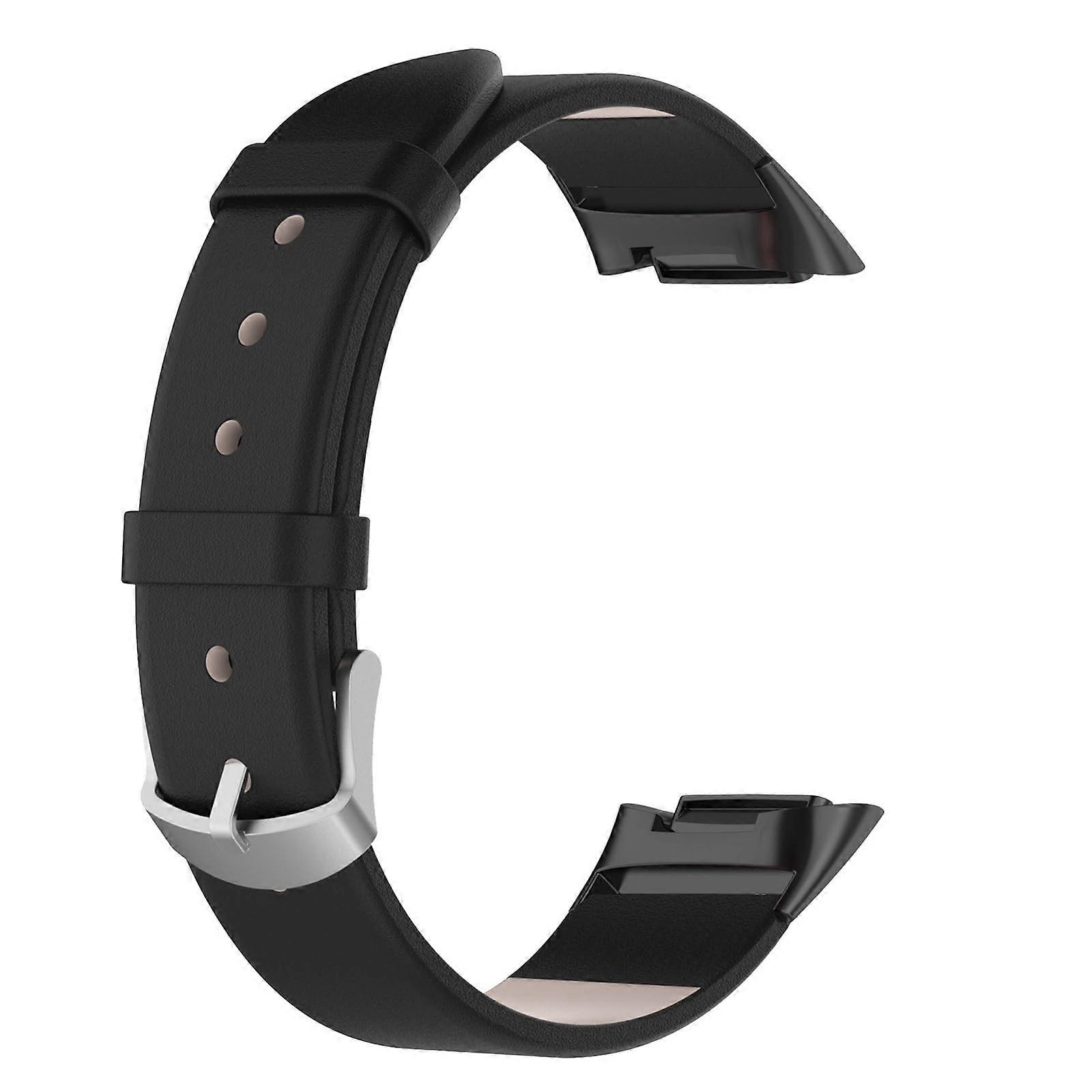 Stainless Steel Bracelet with Protective Case Compatible with Fitbit Charge 6 Watch Strap Replacement Strap Replacement Strap black