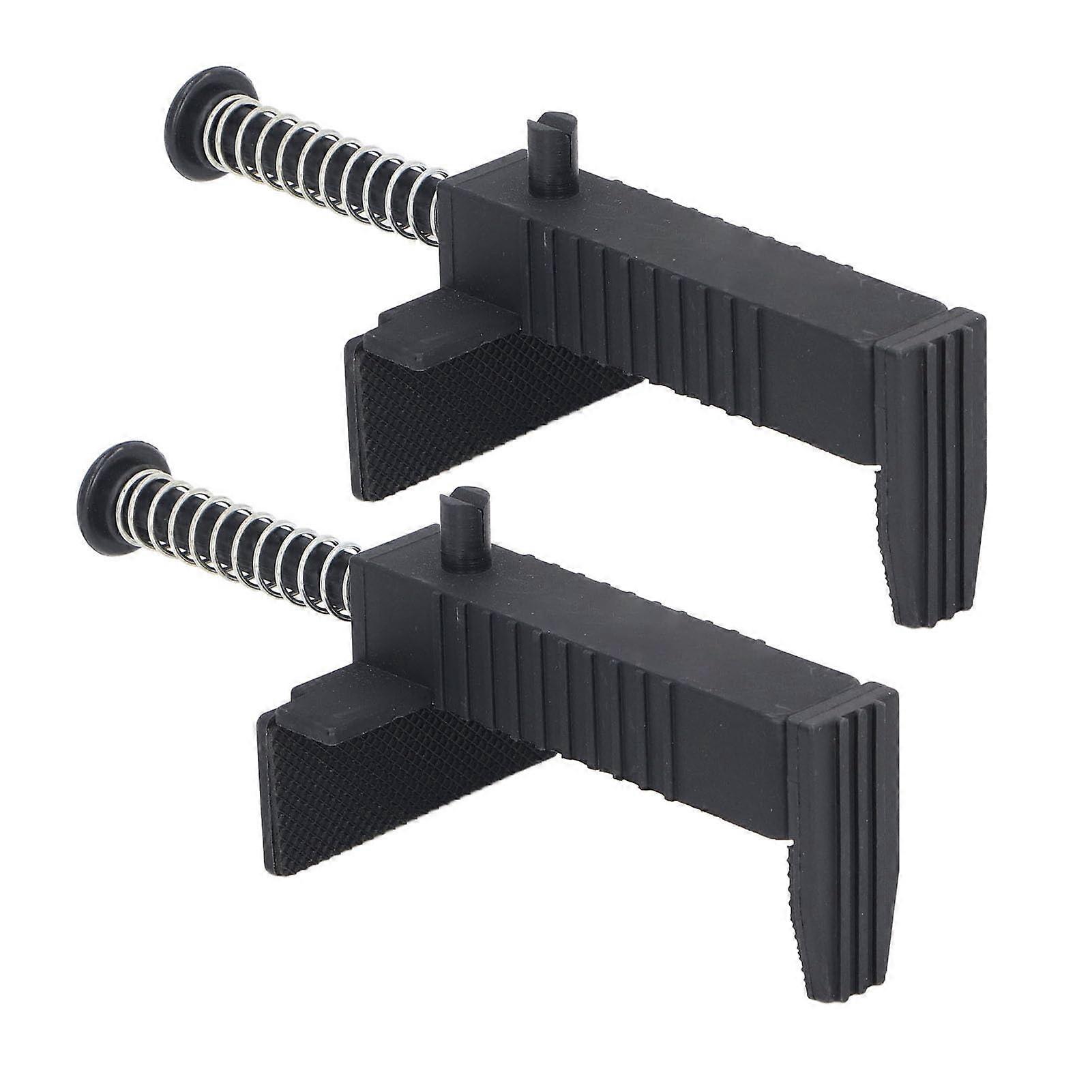 Brick line clamps, 2 pcs, 912 cm/3.54.7 inch working range, firm grip with nonslip pads, suitable for most bricks available on the market.