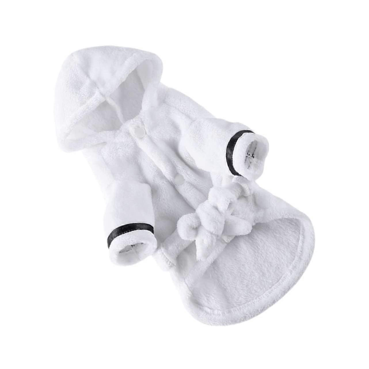 Pet Bathrobe for Dogs Soft Comfortable Towel Clothes Lightweight for Bathing Drying
