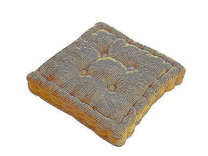 Square Tufted Floor Pillow Cushion Tatami Style