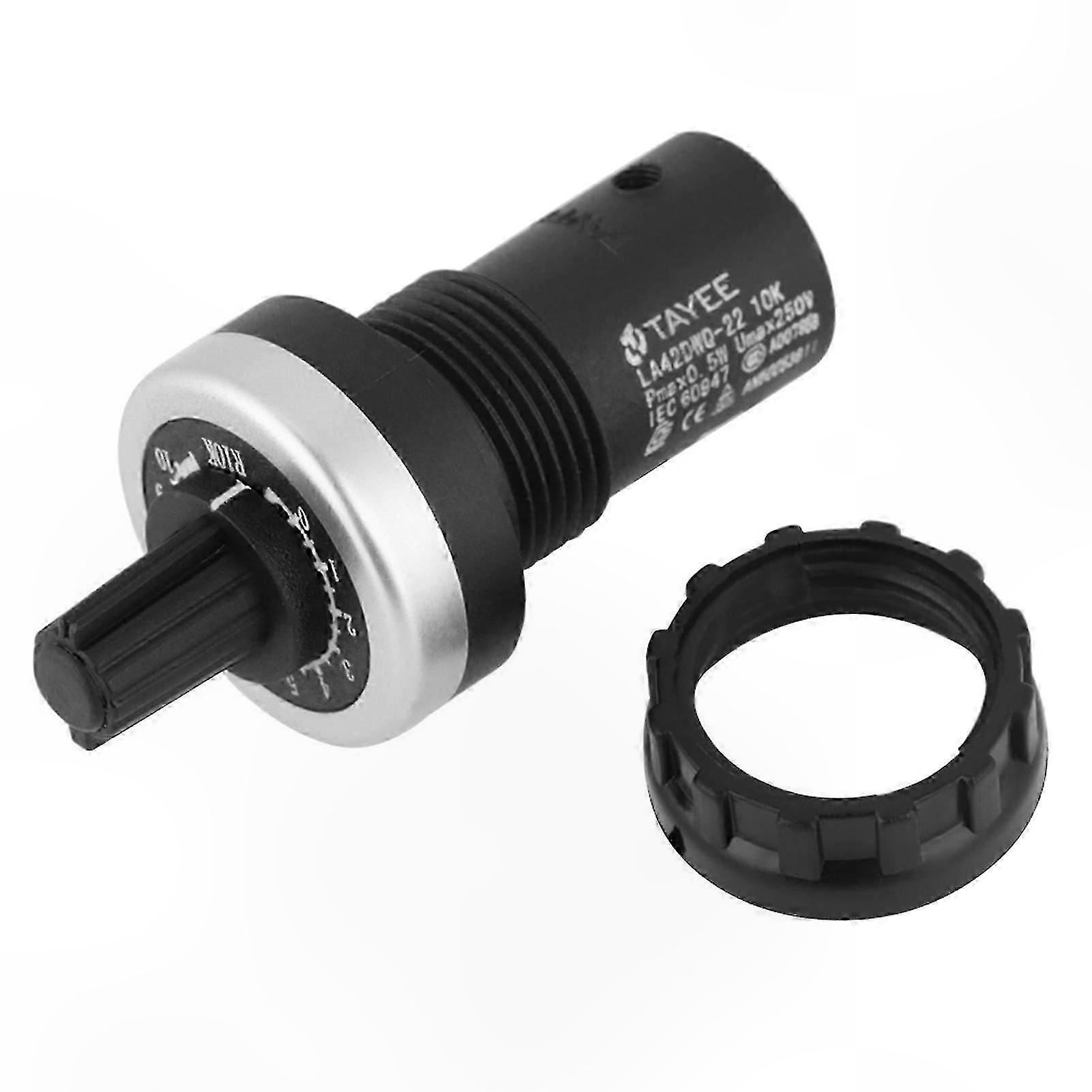 Variable Speed Drive Potentiometer 10k Ohm Panel Mount Control for Inverter Applications