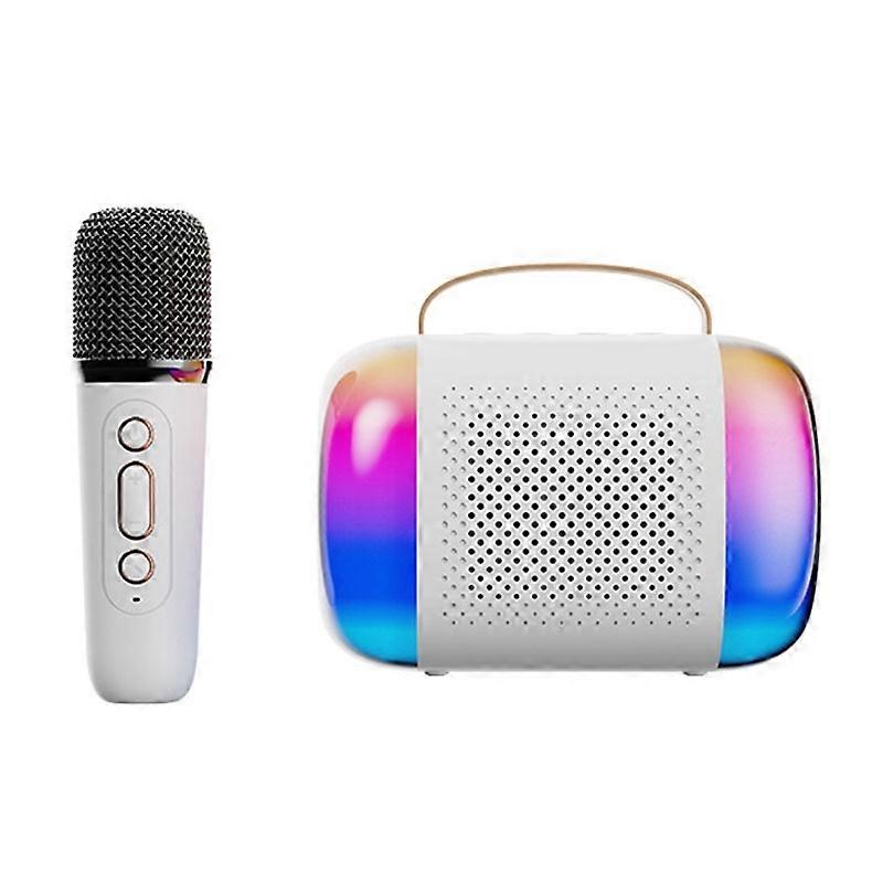 Portable Wireless Bluetooth Karaoke Audio Y5 1 Microphone
