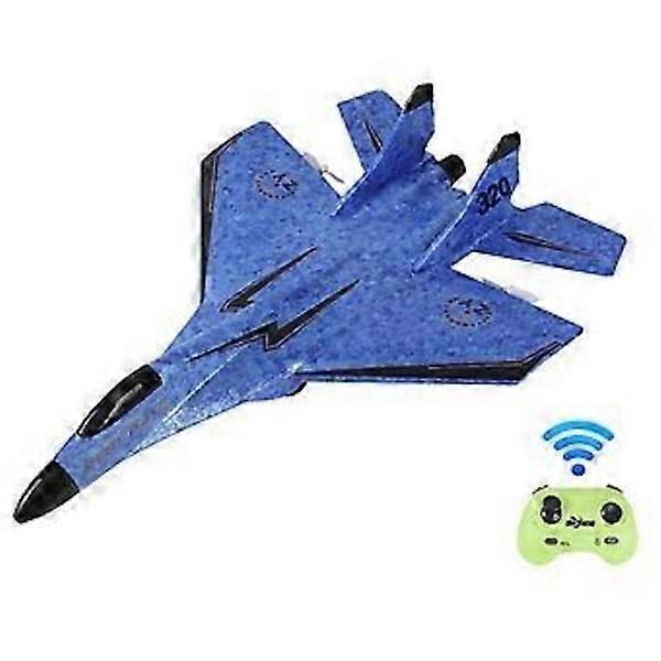 RC Flugzeug mit leichtem Modellflugzeug EPP Foam Fighter Wiederaufladbarer Gleiter