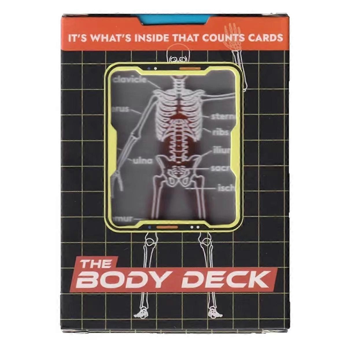 Body Deck 52 Sheets Playing Cards