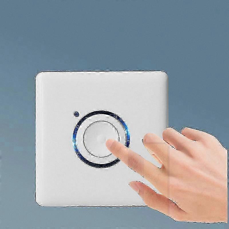 Programmierbarer Wand-Timer-Schalter AC110-250V, LED-Touch-Timer für den Außenbereich mit 16 Verzögerungsstufen und Countdown-Funktion für die Heimautomatisierung