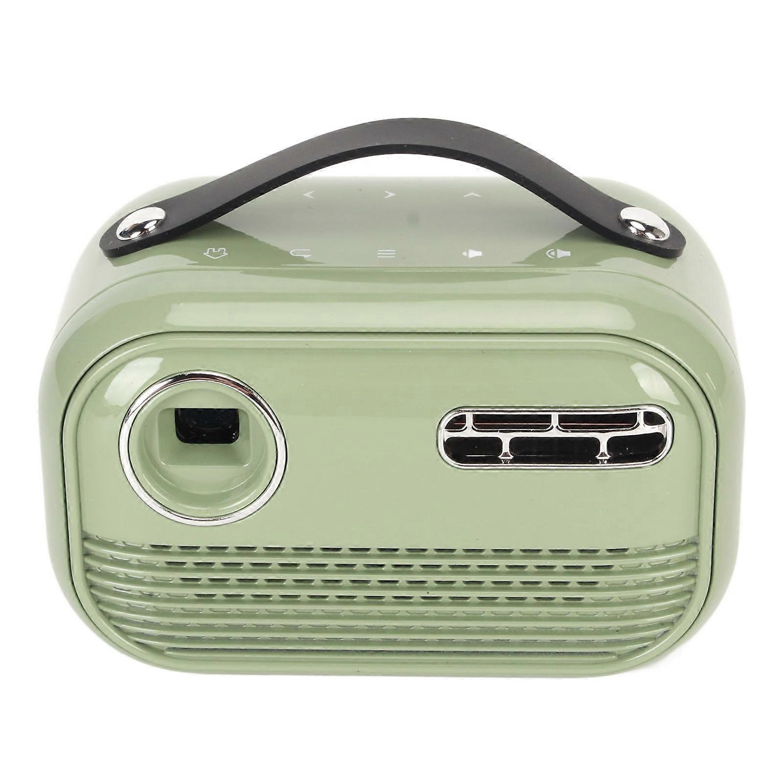 Mini 4K DLP Projector 5G WIFI Bluetooth 2G+16G Portable EU Plug