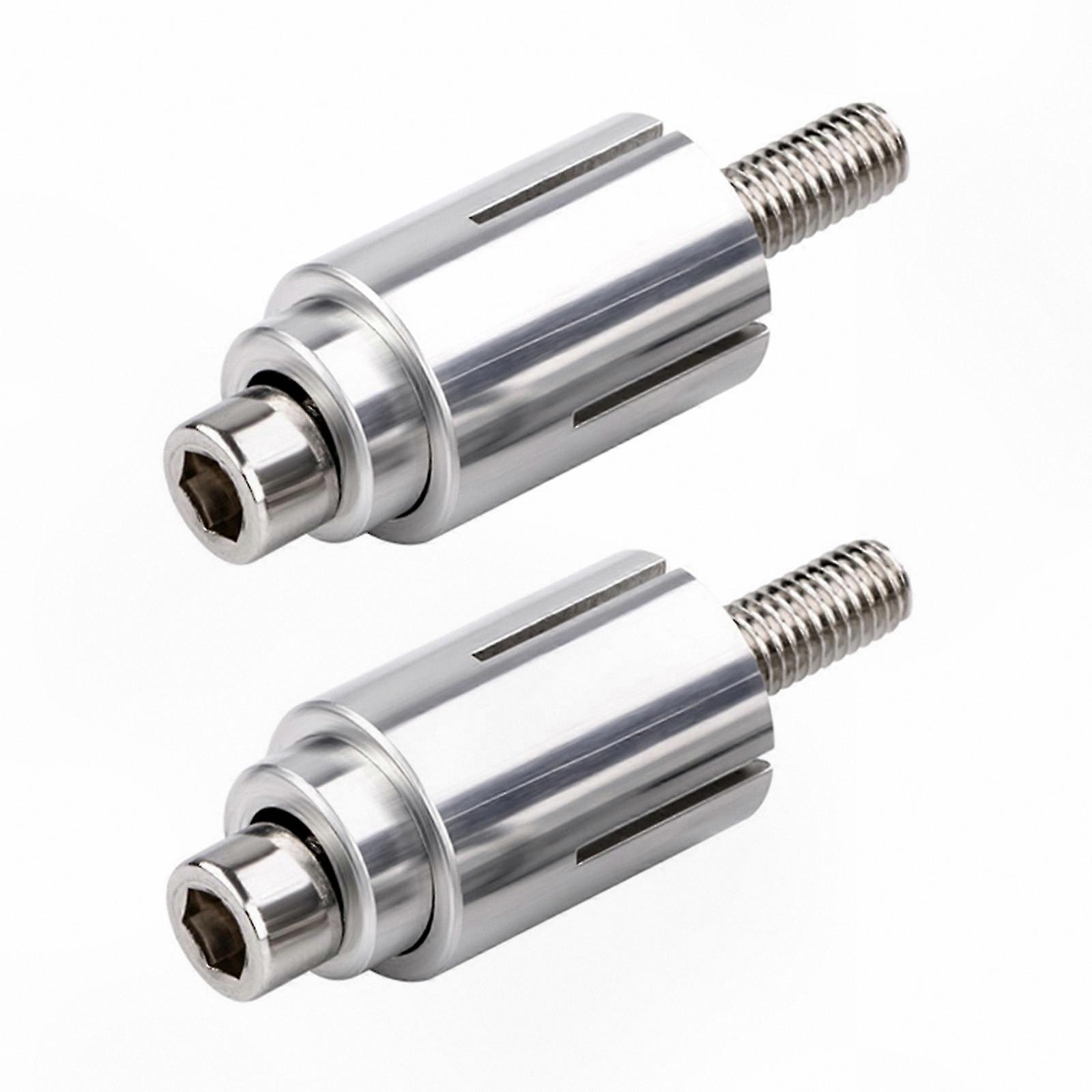 Shock-Absorbing Expansion Screws for Motorcycle and E-Bike Mirrors, Durable and Easy to Install, 2-Pack
