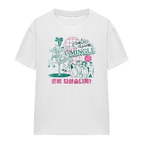 Squid Game Womens/Ladies Merry Go Round T-Shirt