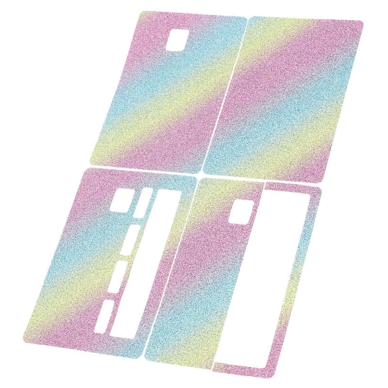 Debit Card Sticker Decoration Compatible Various Types Cards Wide Range Styles 18.50X12.20X0.10CM 1 Sheet
