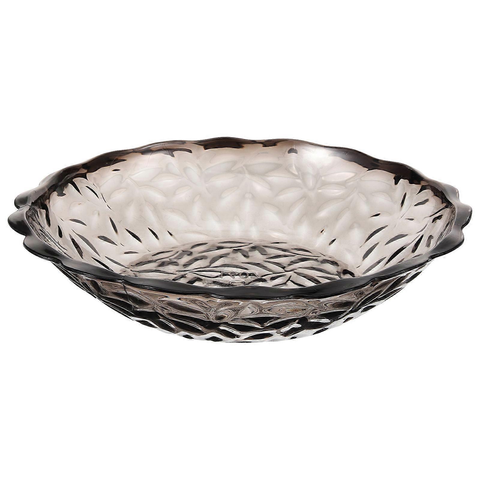 Water Crystal Fruit Plate for Storage 1Pcs Elegant Fruit Tray