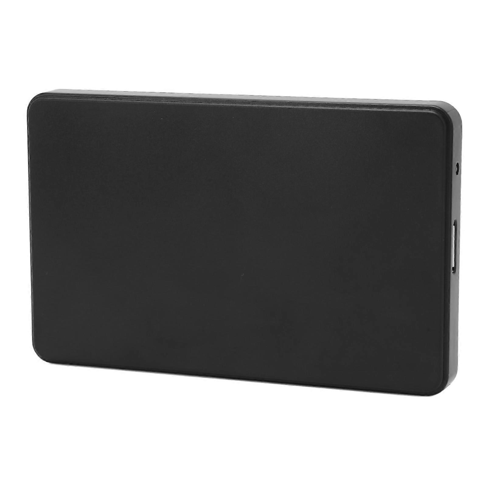 2.5in HDD Enclosure 5Gbps Transfer Rate Anti Static ABS Hard Drive Case with USB 3.0 Interface for Windows for Vista (Not Inclube Hard Disk)