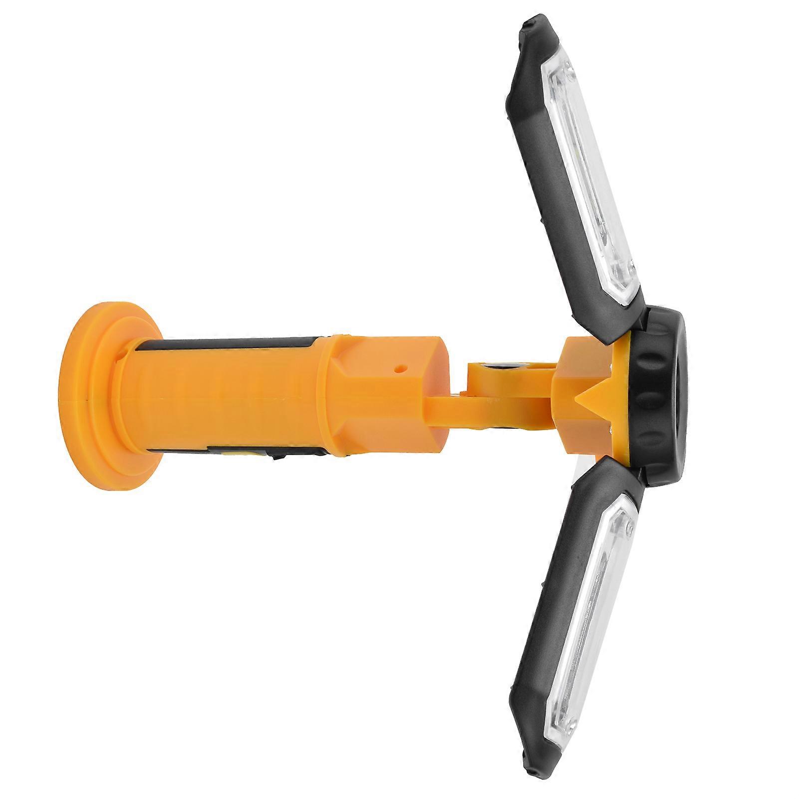 Rechargeable Foldable LED Work Light 23x7.5x7.5cm White & Red