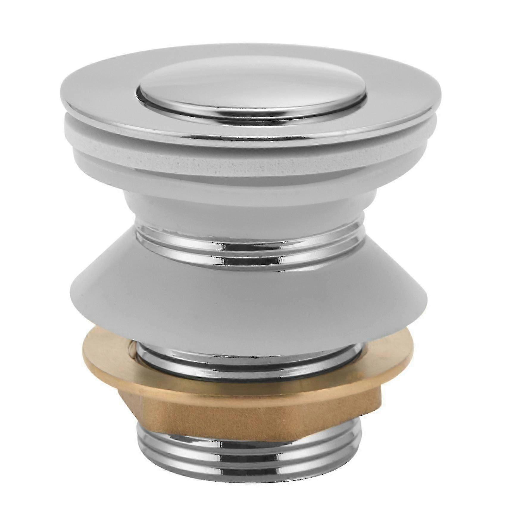 8 Cm Plug Pop-up For Automatic Sink Wash Basin Without Overflow