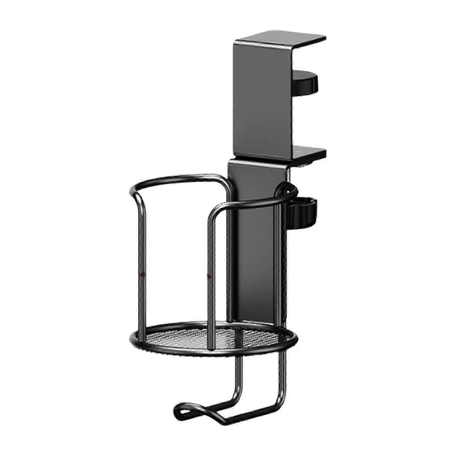 Rotating Cup Holder 21.8cm Height Steel Material Suitable for Various Cup Types Office and Gaming Use
