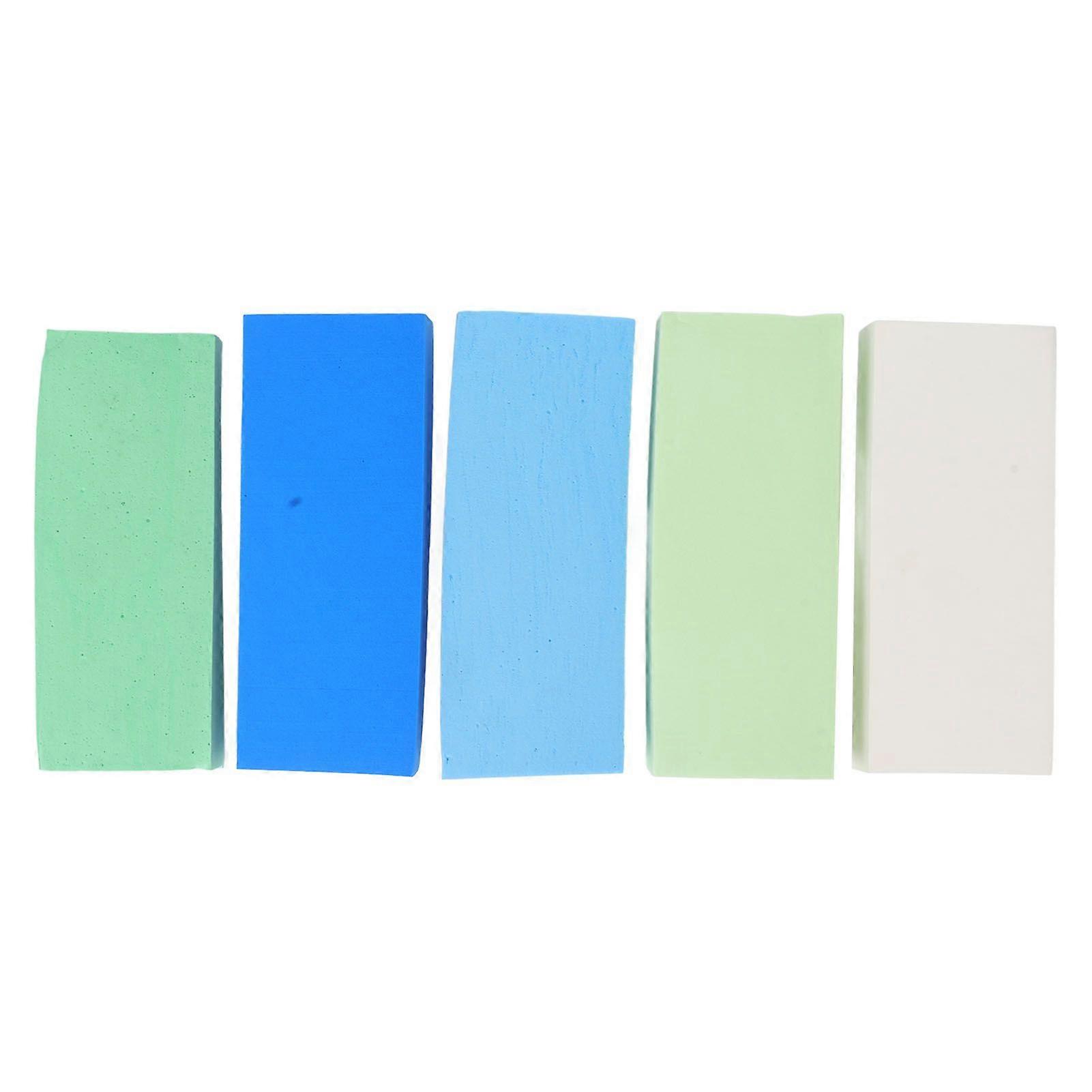 5pcs Painting Absorbing Sponge Soft Texture Fine Pores Lightweight Portable Watercolor Painting Absorbent Sponge for Art