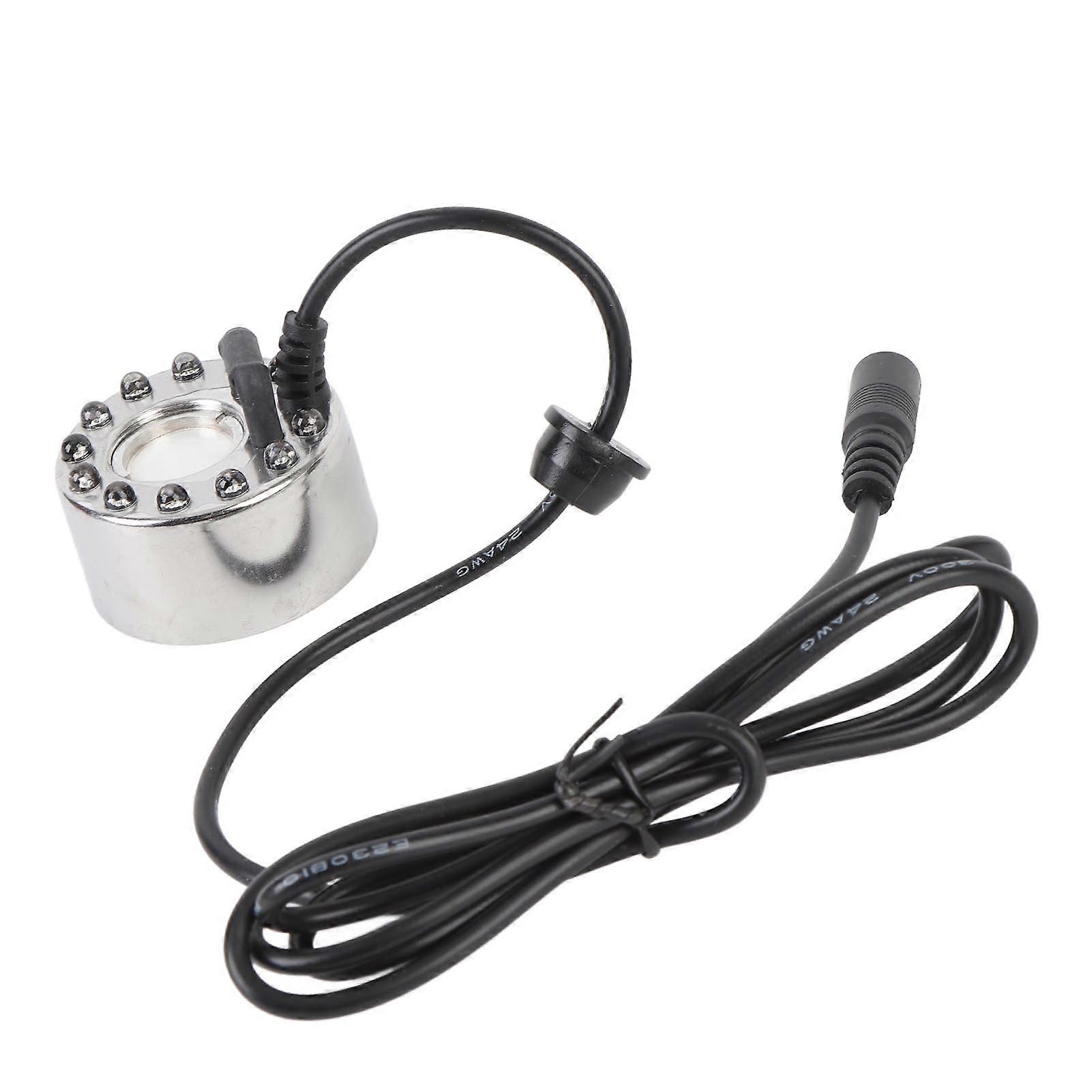 Mist Maker Fogger 350mL/H 12 LED Color Changing 24V US Plug