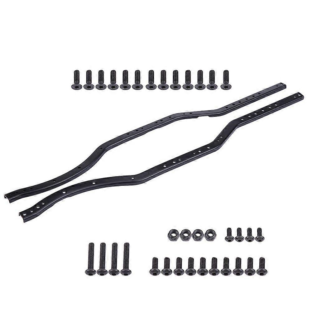 2pcs/set Steel Chassis Frame Rails for AXIAL SCX10 90027 SCX10 II 90046 90047 RC Car Crawler