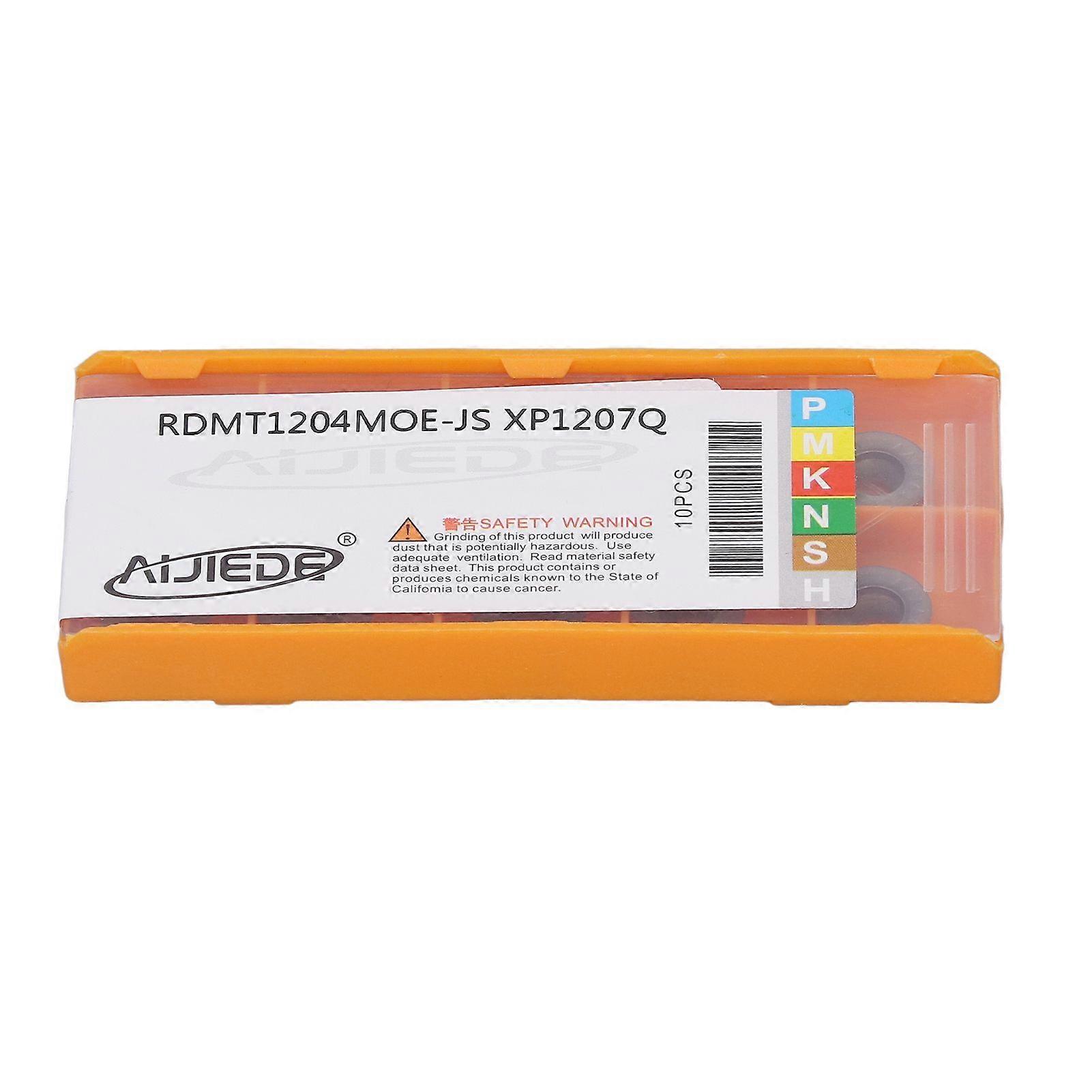 10PCS Turning Inserts CNC Cemented Carbide Muti Layer Coating Round Milling Inserts for Non Ferrous Material