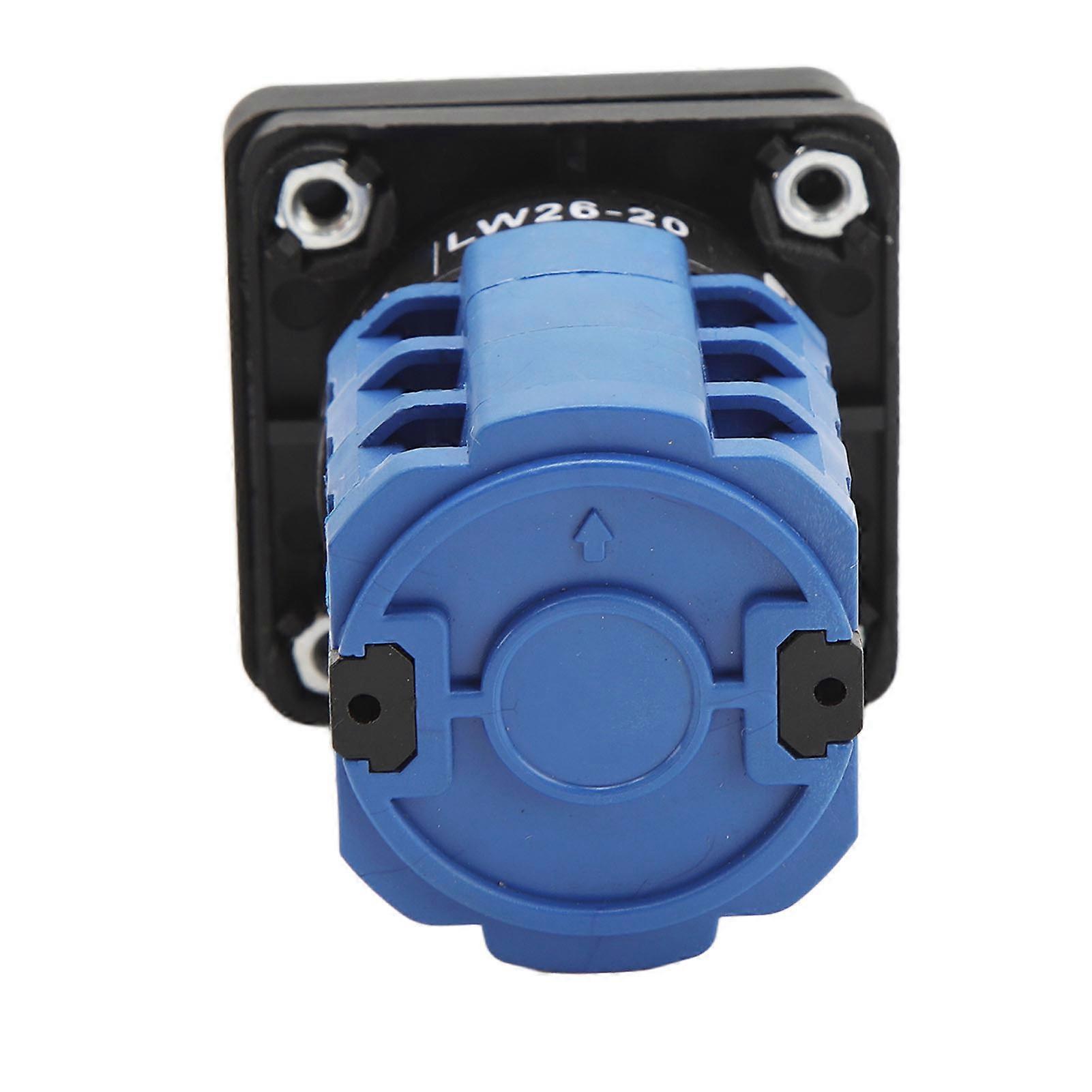 Universal 3-Position Changeover Selector Switch DC 220V AC 380V