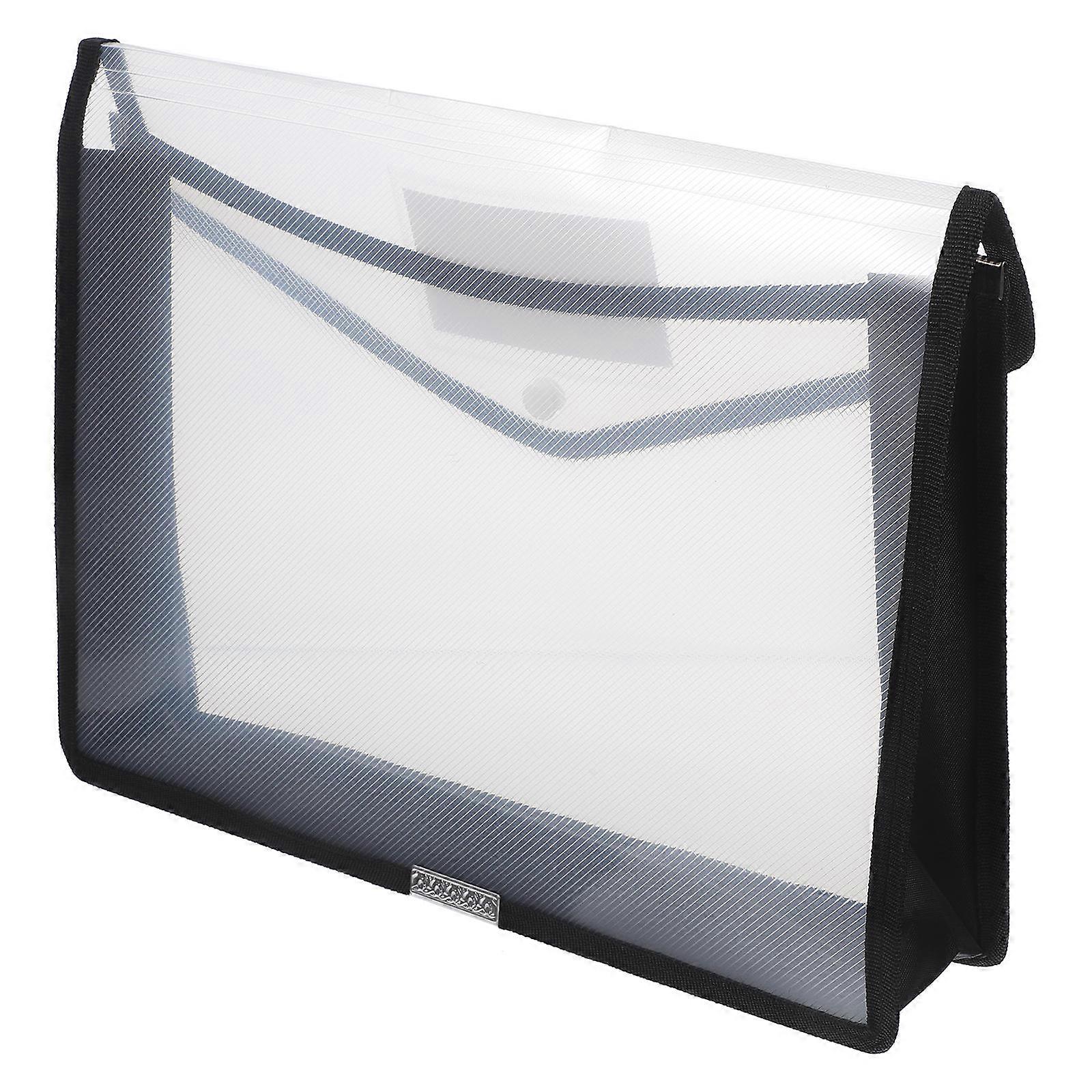 Document Bag File Wallet for Storage Use with Large Capacity 2Pcs