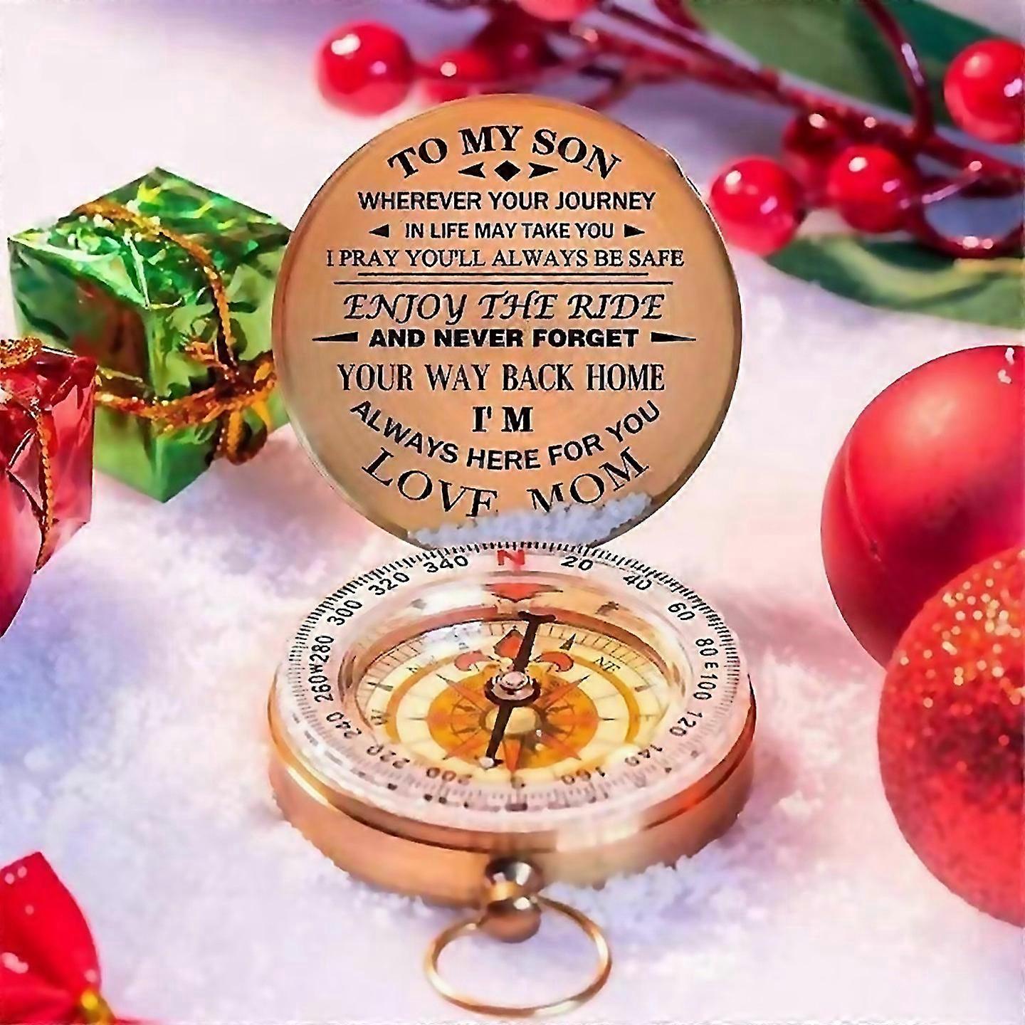 For Camping Hiking Pocket Portable Compass Husband To