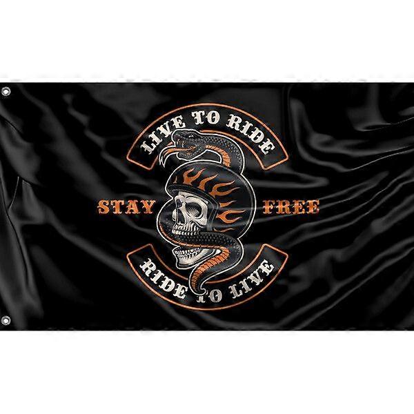 Rit naar Live Biker FlagI FG152