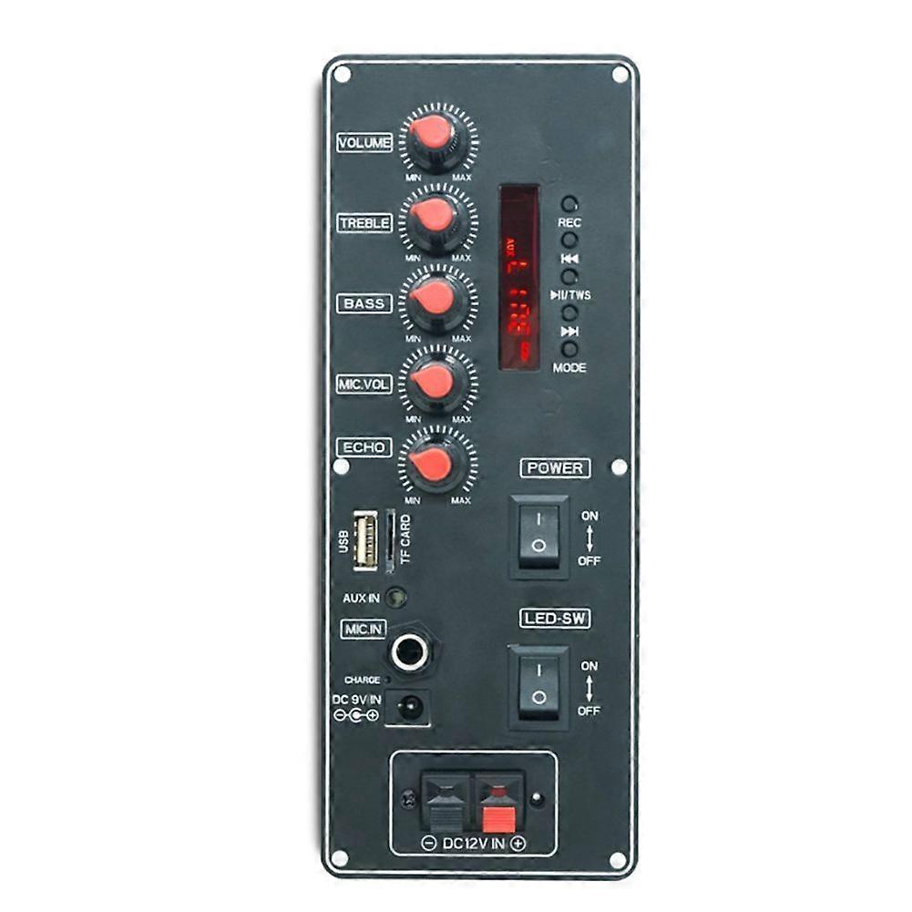 MP3 Decoding Board with Treble and Bass Adjustment Knob Support MP3/WMA/WAV/Flac/Ape Audio Receiver Module Easy Operate