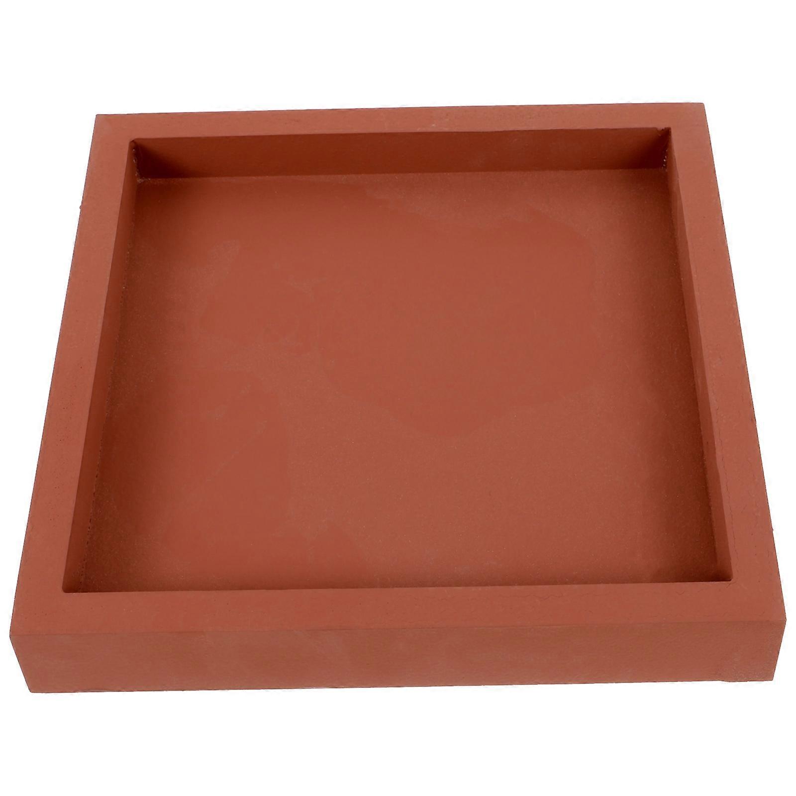 Garden Tray Plastic Thicken Square Plate for Flowerpot Leakproof Support