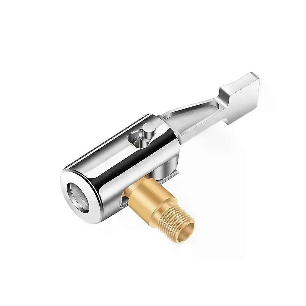 Inflatable Pump Connector for Car Tire Air Chuck Compressor Valve Adapter Tire Inflator Tire Chuck for Hose Repair