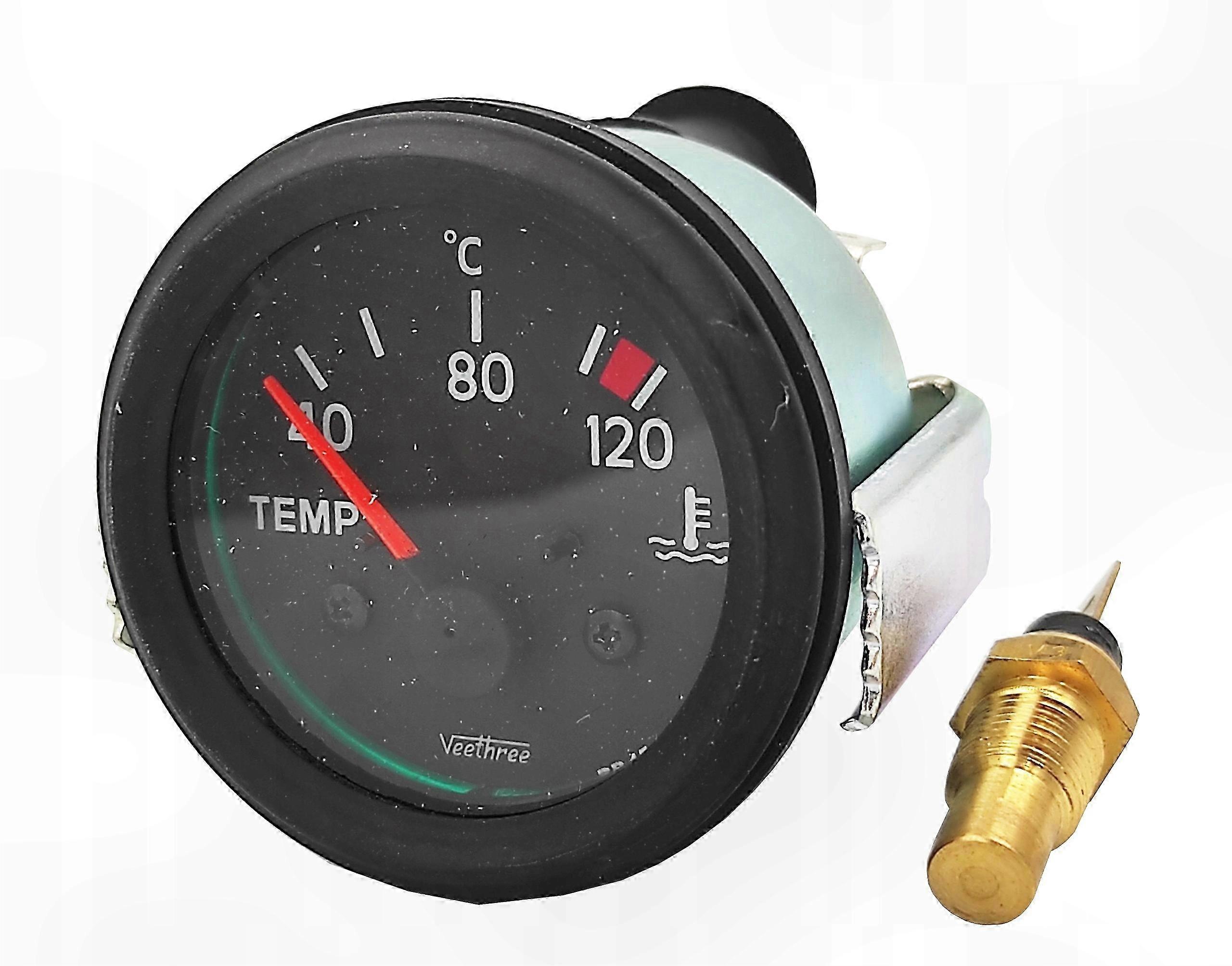 24V System Water Temp Sensor with Gauge Display