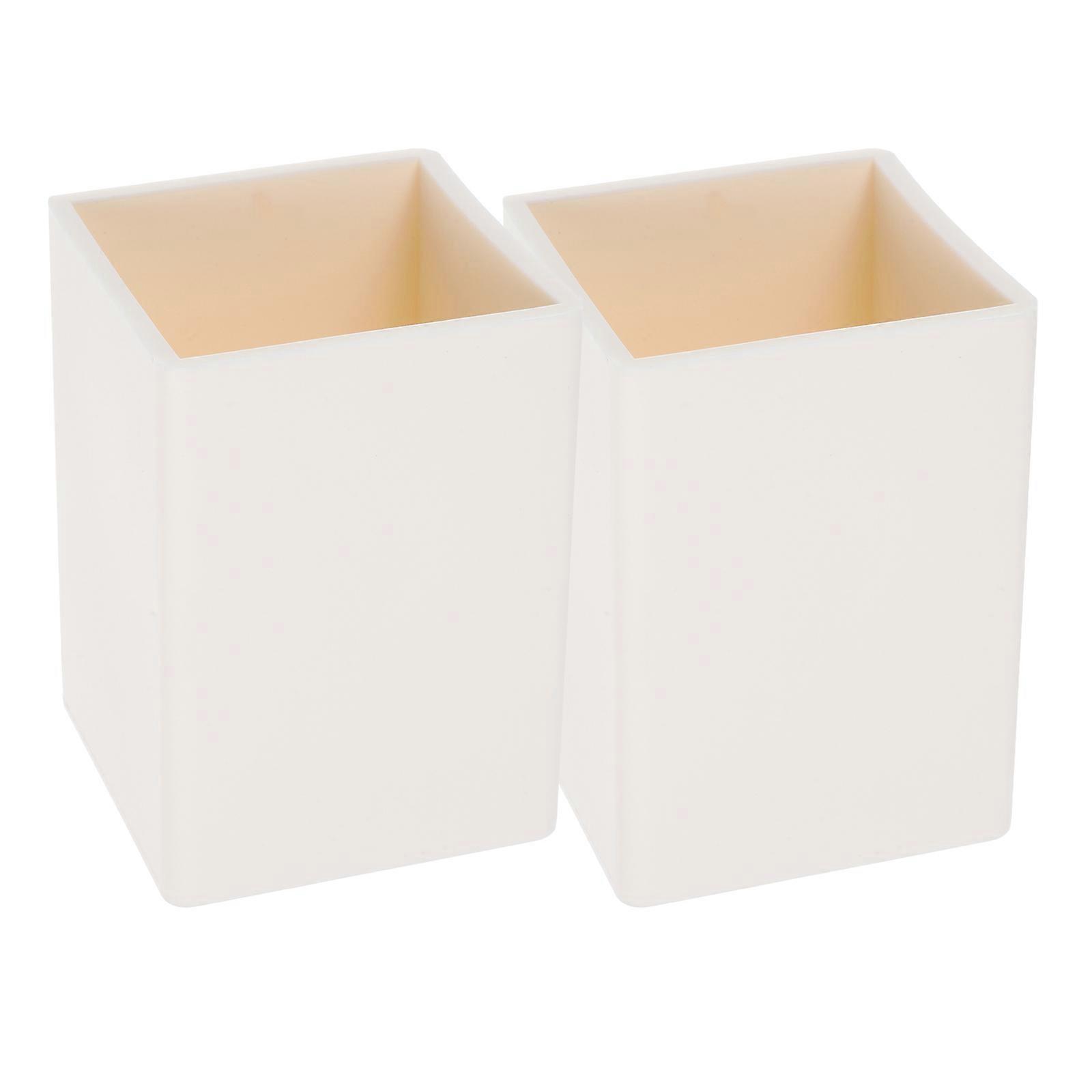 Stationery Organizer Pen Holder For Study Area Students 2Pcs