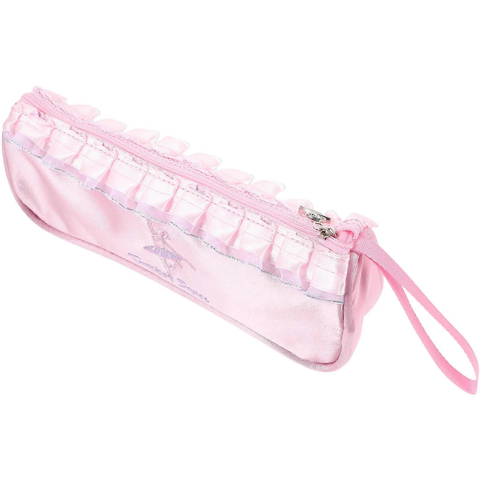 5Pcs Pink Dance Shoes Bag For Travelers Quick Access Rectangular Design