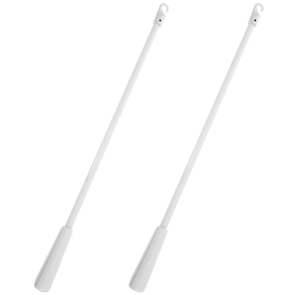 Vertical Blind Pull Rod Fiberglass Curtain Wand for Curtain Pull 4Pcs