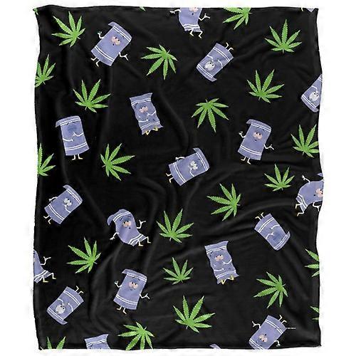 South Park Silky Patterned Towelie Supersoft Blanket