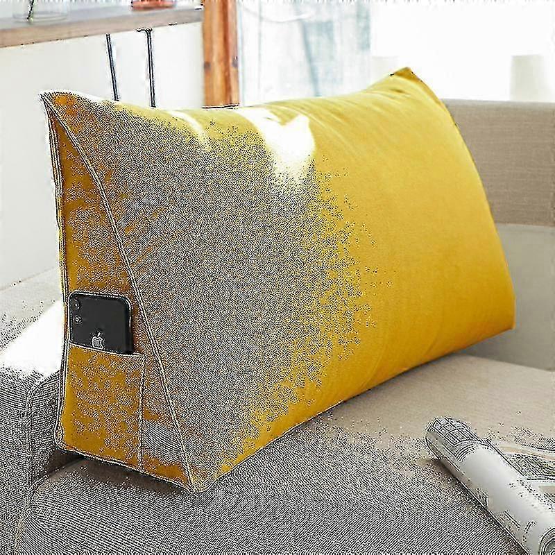Triangular Bed Wedge Pillow, Back Support Backrest Reading Cushion 2025