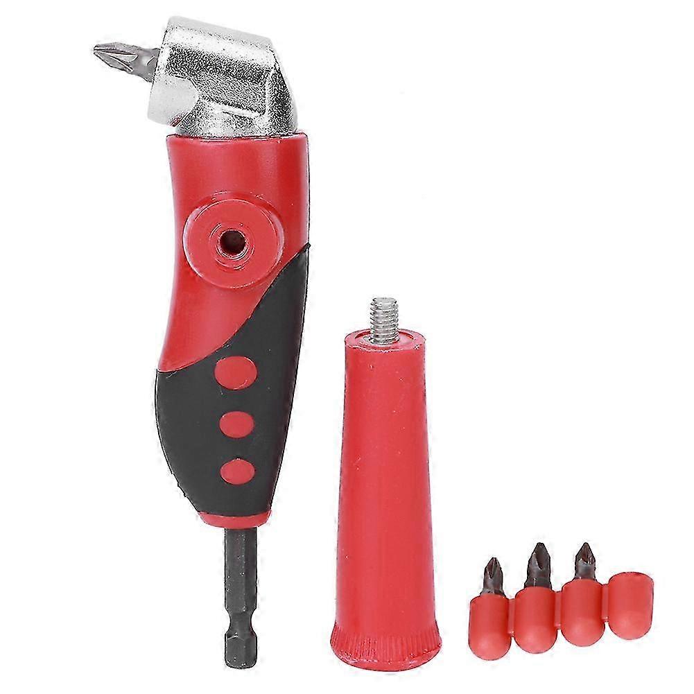 105 Degree Screwdriver Bit Set Bending Drills 4pcs Cross Screwdriver Bit Handle Adapter
