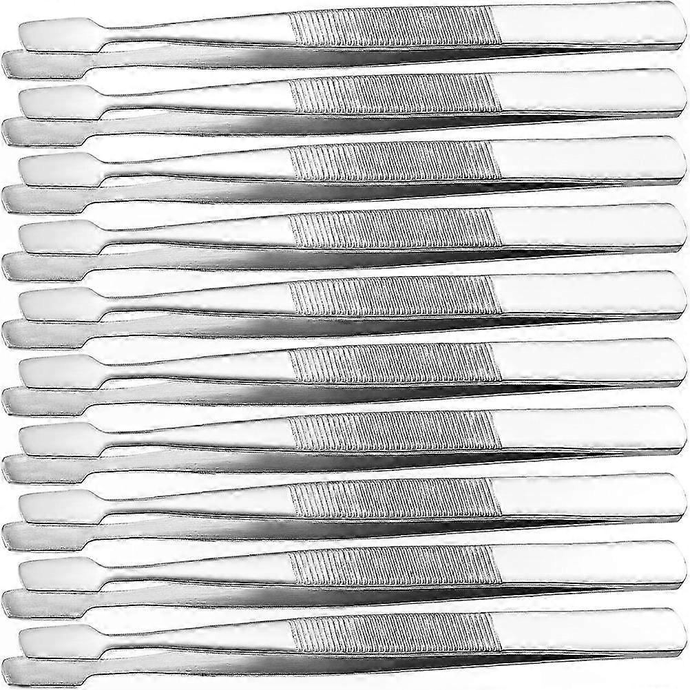 Lot de 10 pinces à timbres pour collectionneurs, pinces à cils et à photos