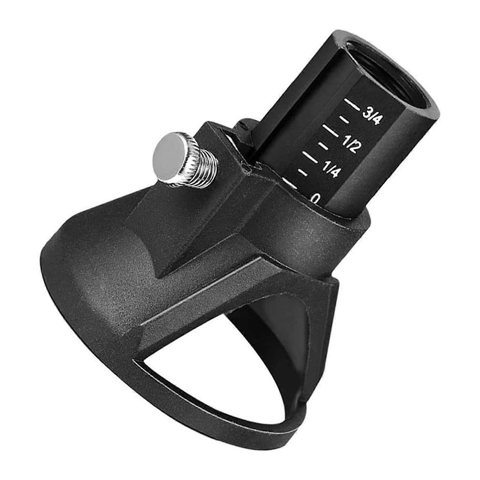 Rotary Tool Attachment Cutting Kit For MultiMaterial Projects, DepthControl Cutting Guide, Woodworking And Metal, 1 Pack