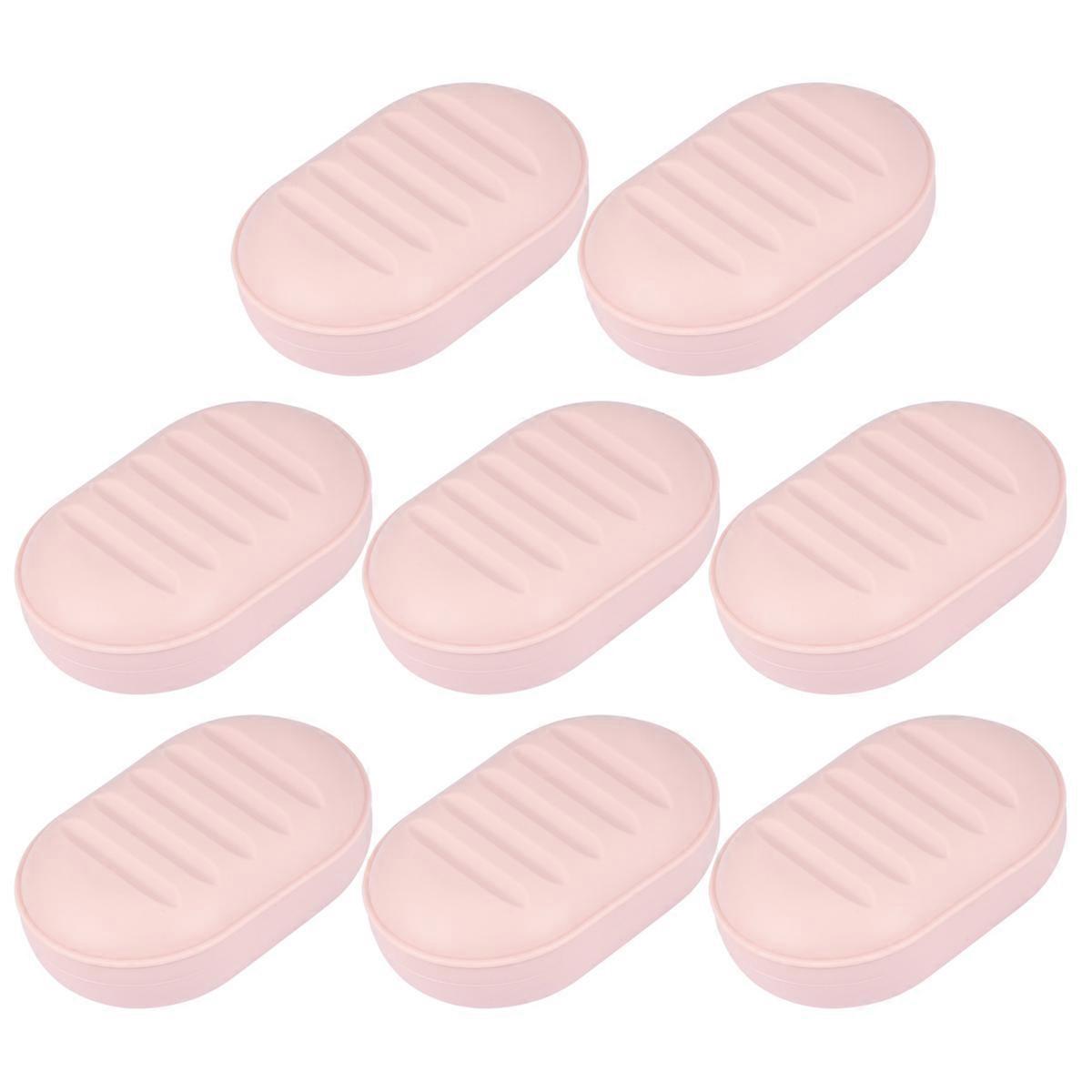 Soap Case Plastic Soap Container for Travel 16Pcs Holder for Home Use