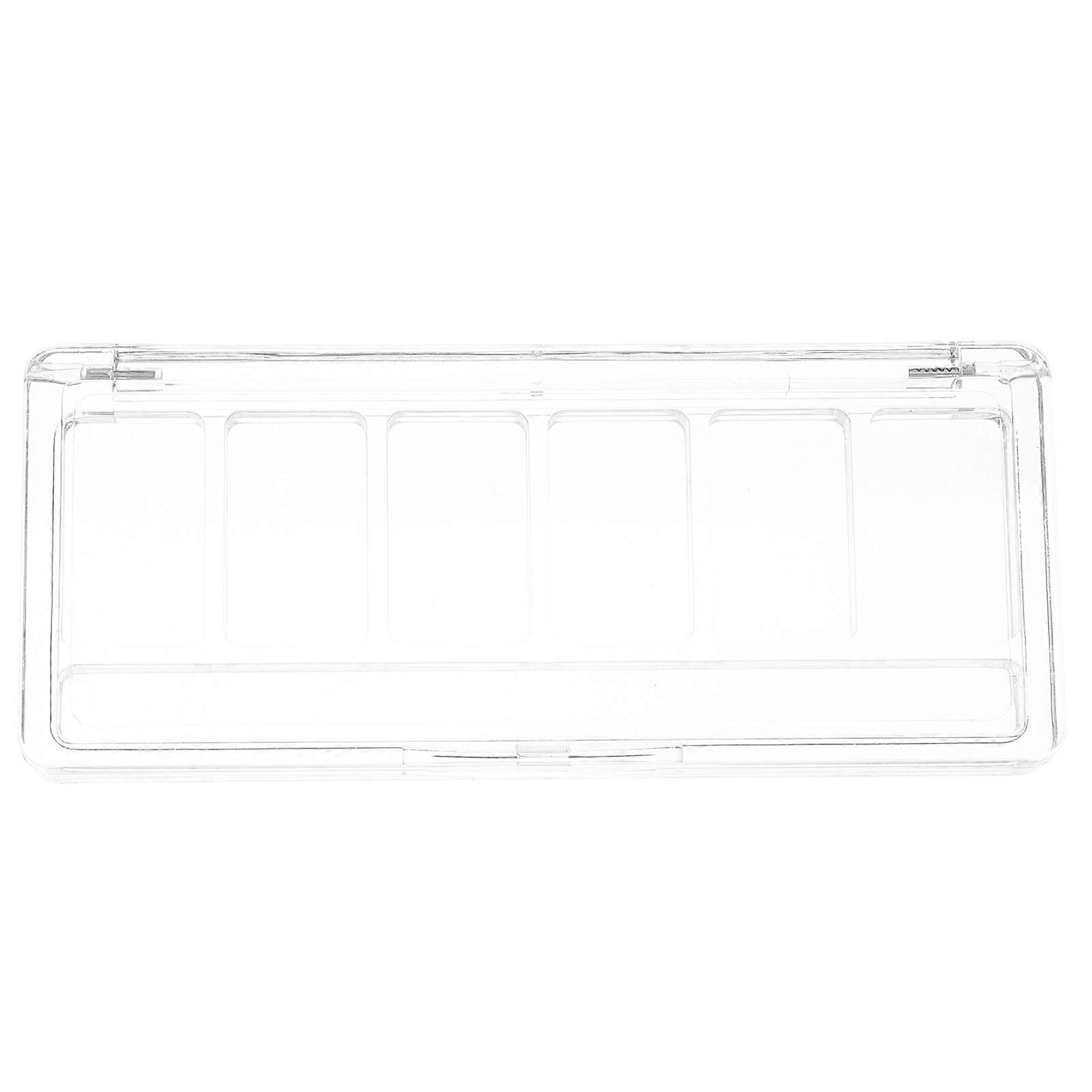 Clear Empty Eyeshadow Palette Makeup Organizer for Travel 4Pcs