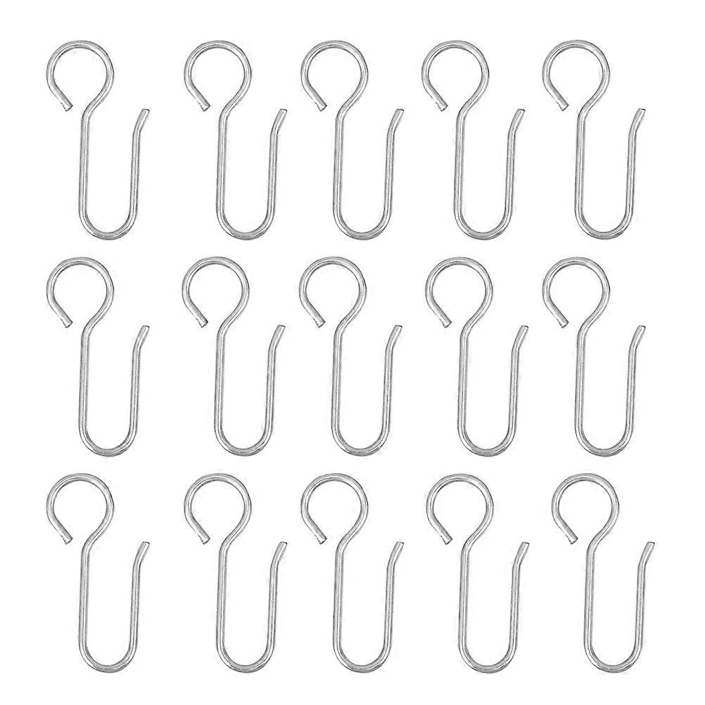 Curtain Hooks Ceiling Decoration Hooks for Shower Curtains 200Pcs