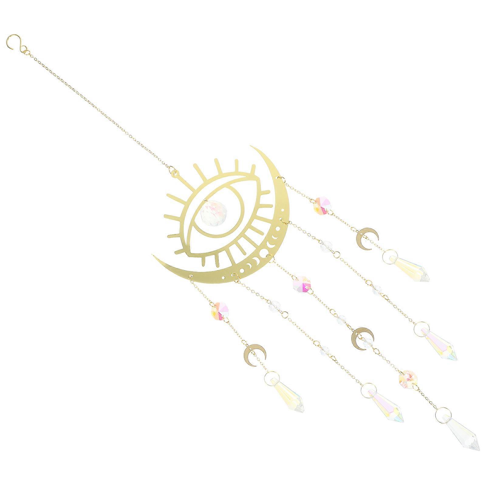 Wind Chime Crystal Sun Catcher for Hanging 2Pcs Decoration