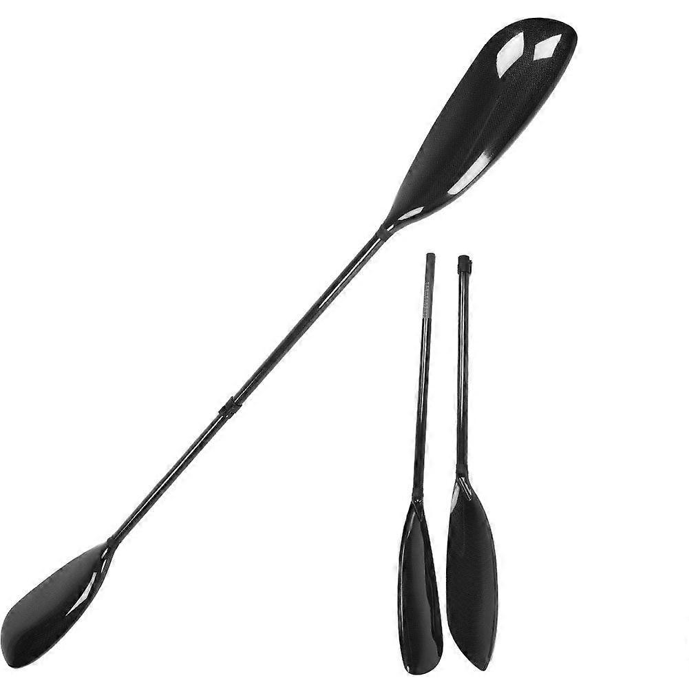 Professional Durable Portable Carbon Fiber Adjustable Spoon Shell Paddle for Kayak Canoe Fishing Boat