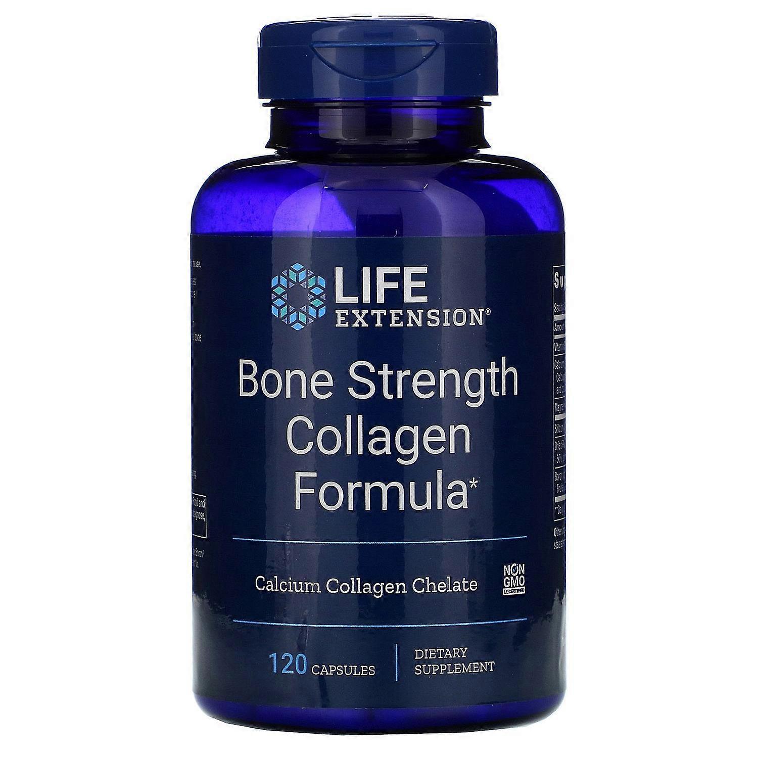 Life Extension, Bone Strength Collagen Formula, 120 Capsules
