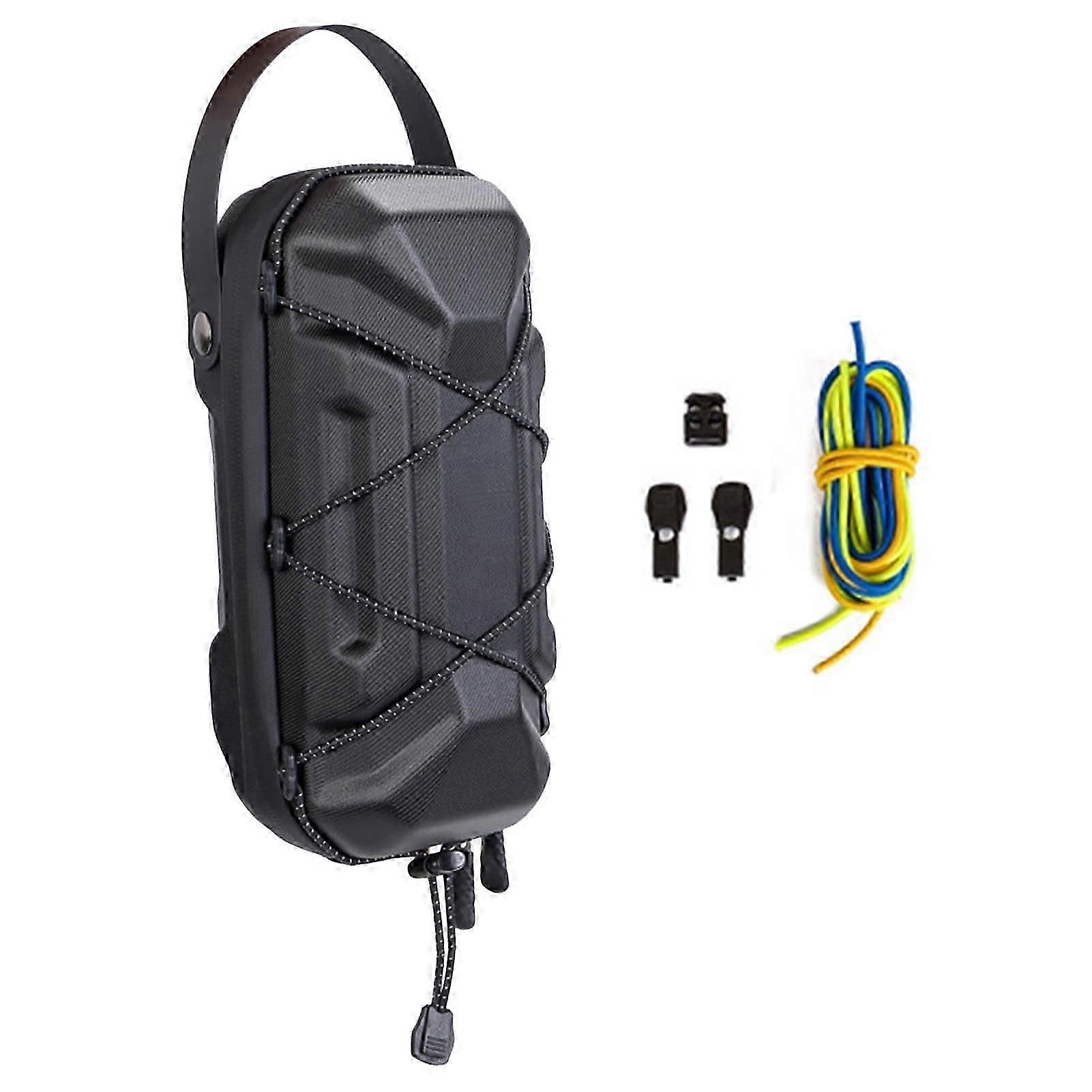 Scooter Handlebar Bag, Electric Scooter Front Bag, Storage Bag, Quick Release Rack Design