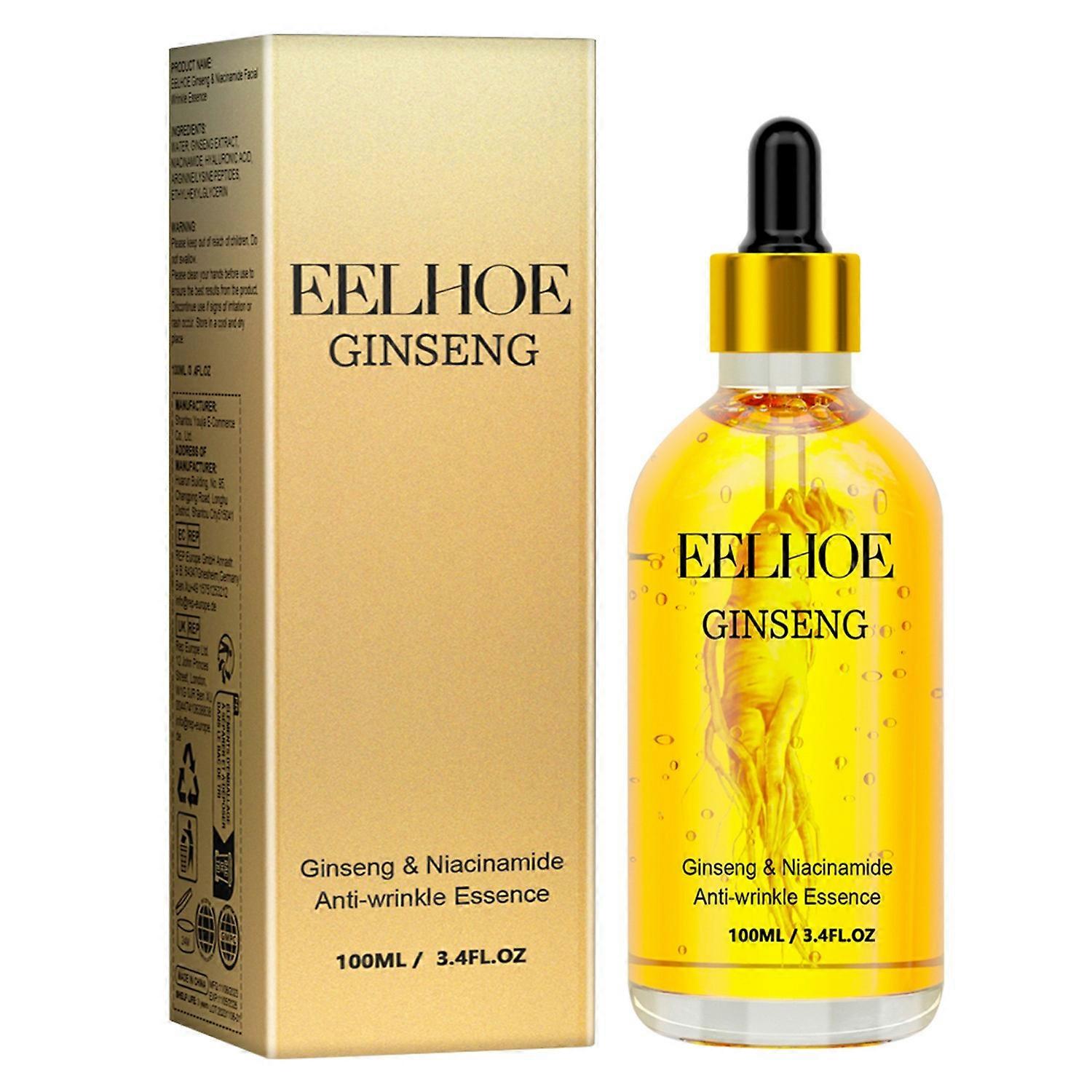 1-6pcs EELHOE Ginseng Face Essence 100ml Anti-Aging Firming Moisturizing Facial Treatment Elasticity